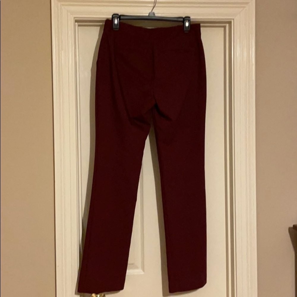 Express Mid Rise Columnist Barely Boot Pants - image 2